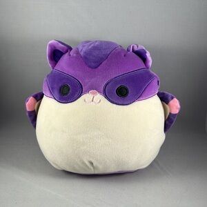 Squishmallows Plush Purple Raccoon Collectible Cuddle Ultra-Soft Plushie Cozy
